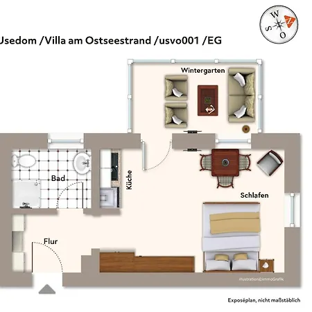 Am Ostseestrand Am Ostseestrand 001 Apartment *